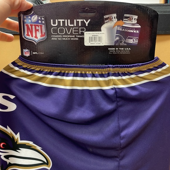 Ravens Utility Cover  for Propane Tanks or Water Bottles  NFL - Picture 5 of 5